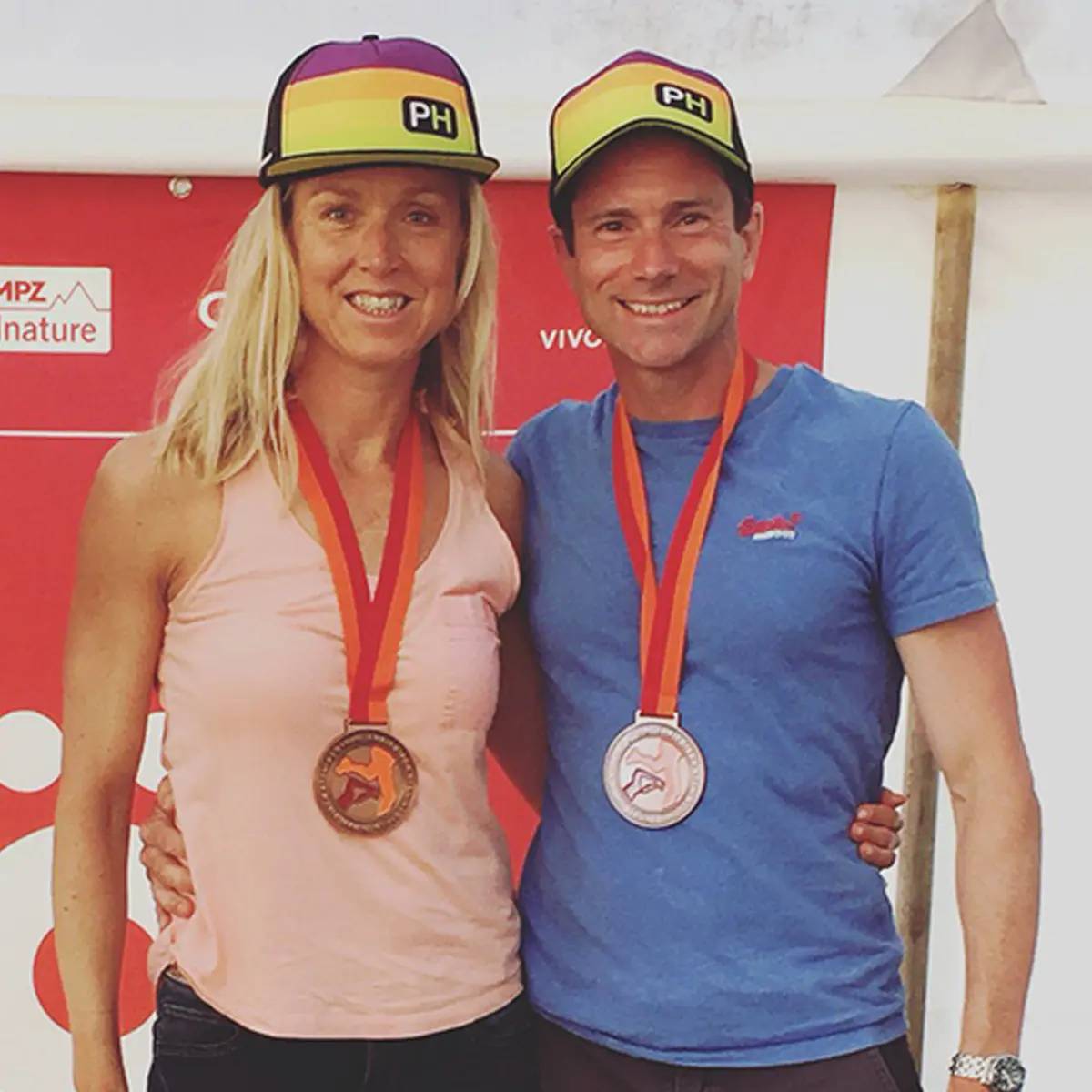 Rhian and Ben Martin